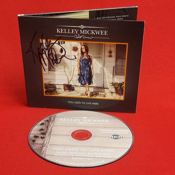 Kelley Mickwee You Used To Live Here CD 2014 Signed - Picture 7 of 8